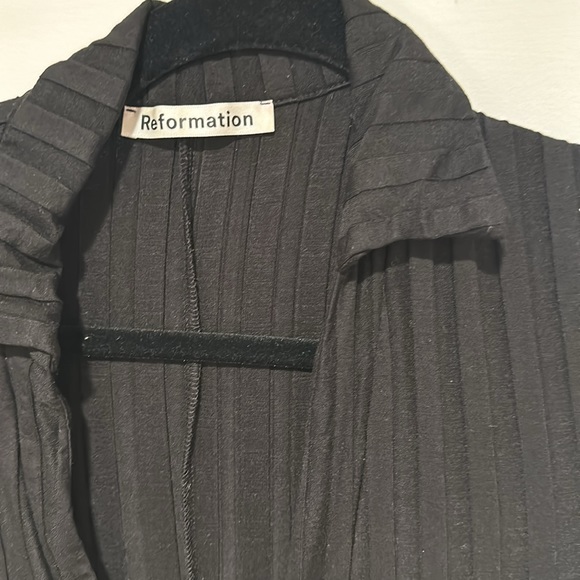 Reformation Black Lumi Dress - Picture 3 of 3